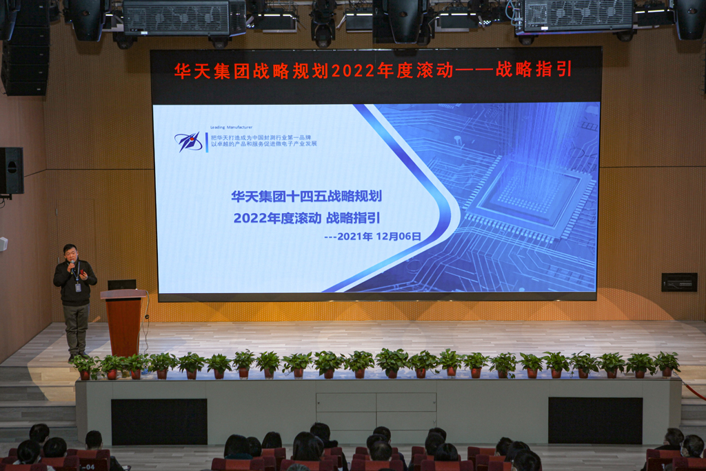 BOdog官网微电召开华天集团战略规划2022年度滚动-战略指引宣贯大会